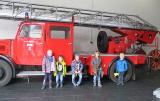 Besuch bei der Feuerwache in Weidenau